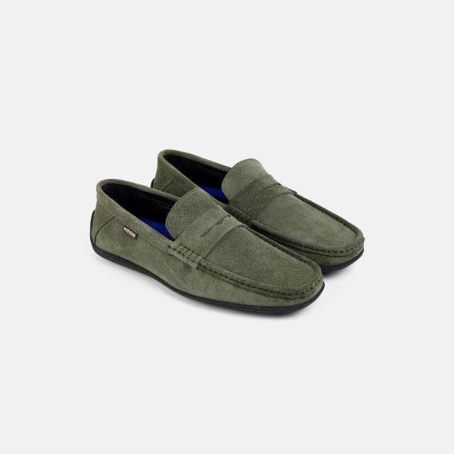Mochi Men Olive Casual Loafers (SKU: 71-537-49-40)