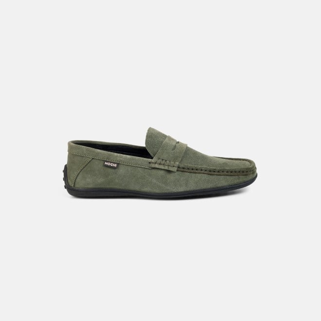 Mochi Men Olive Casual Loafers (SKU: 71-537-49-40)
