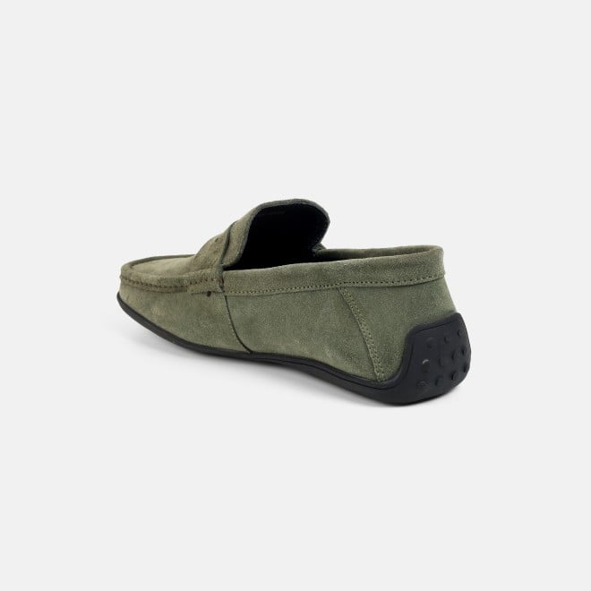 Mochi Men Olive Casual Loafers (SKU: 71-537-49-40)