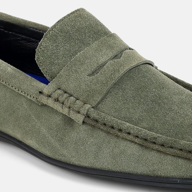 Mochi Men Olive Casual Loafers (SKU: 71-537-49-40)