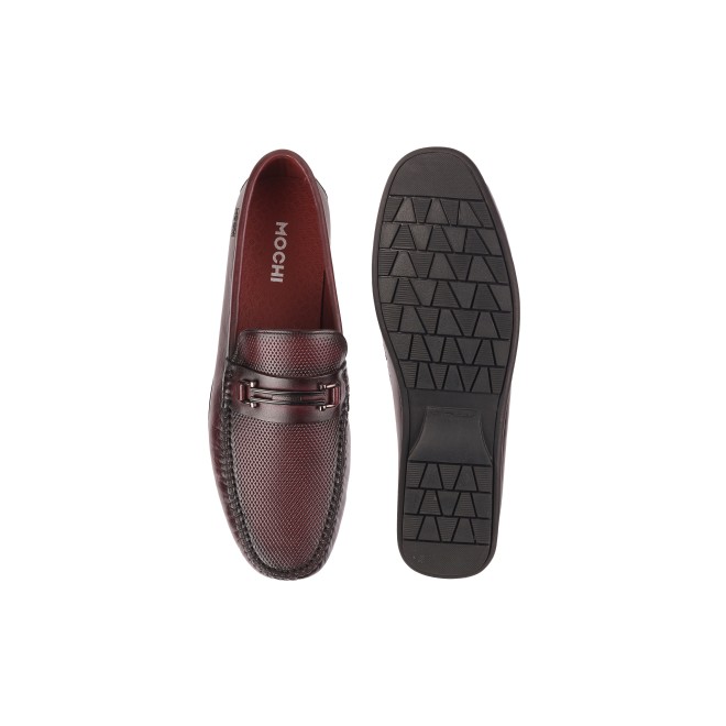 Mochi Men Wine Casual Loafers (SKU: 71-7L-58-46)