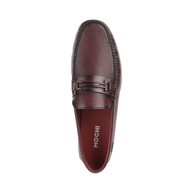 Mochi Men Wine Casual Loafers (SKU: 71-7L-58-46)