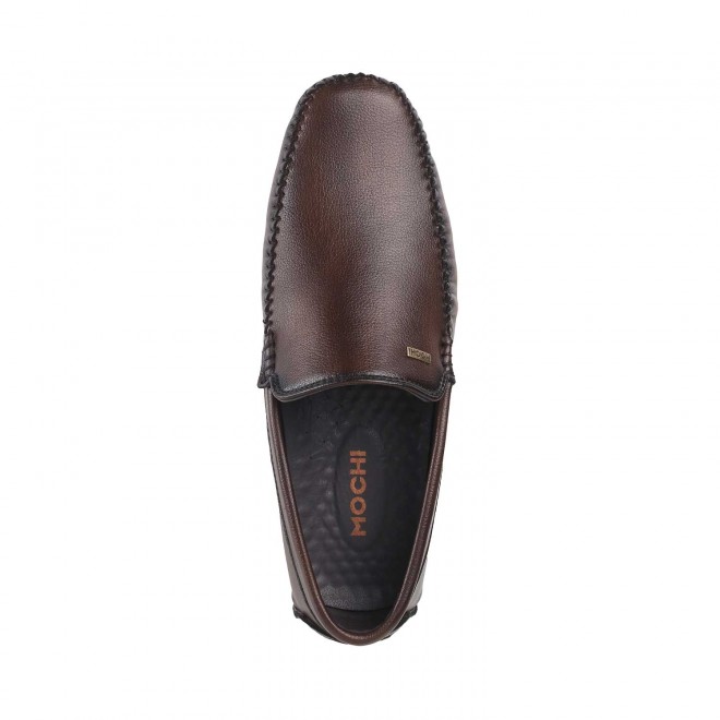 Mochi Men Brown Casual Loafers (SKU: 71-8490-12-40)