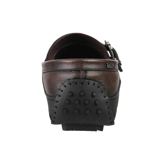 Mochi Men Brown Formal Moccasin (SKU: 71-8492-12-40)