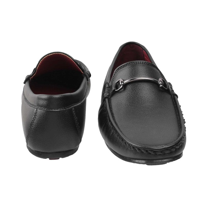 Mochi Men Black Casual Loafers (SKU: 71-8512-11-40)
