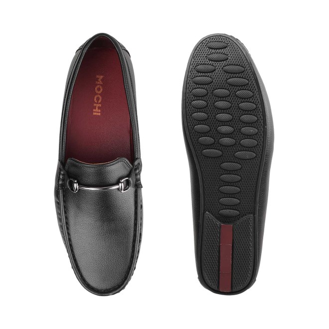 Mochi Men Black Casual Loafers (SKU: 71-8512-11-40)