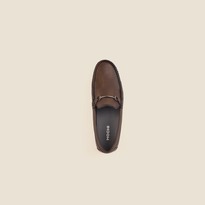 Mochi Men Brown Casual Loafers (SKU: 71-8512-12-40)