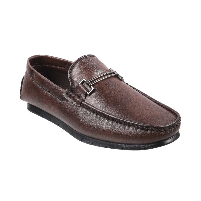 Mochi Men Brown Casual Loafers (SKU: 71-8610-12-40)