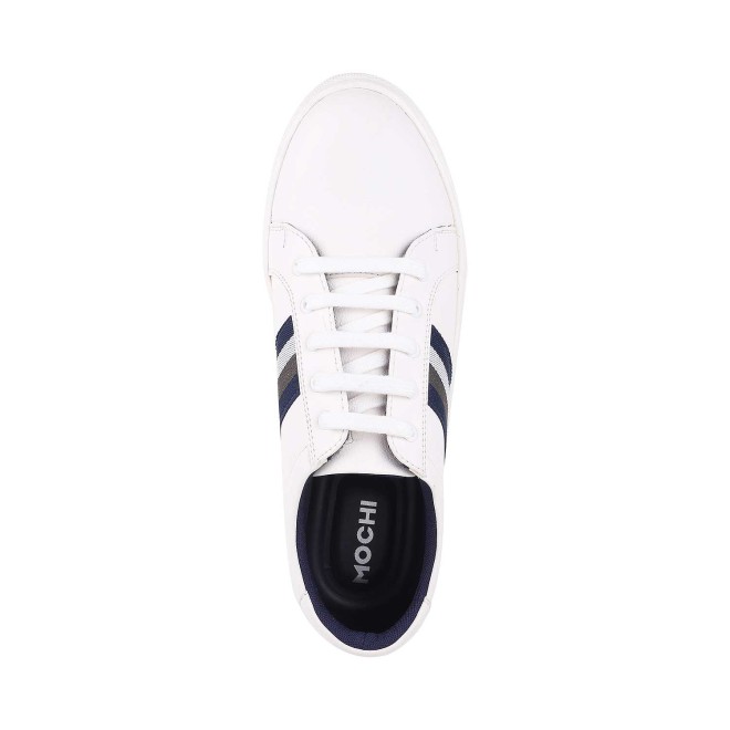 Mochi Men White Casual Sneakers (SKU: 71-8619-16-40)