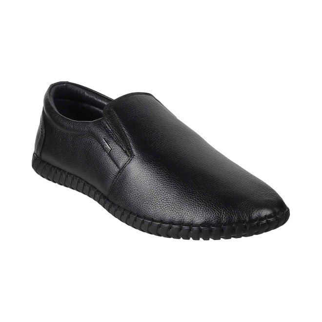 Mochi Men Black Formal Moccasin (SKU: 71-8657-11-40)