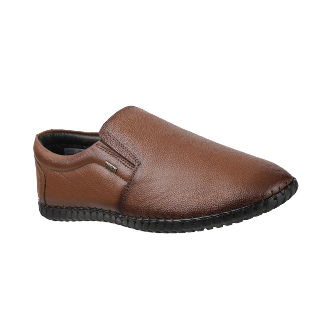 Mochi Men Tan Formal Moccasin (SKU: 71-8657-23-41)