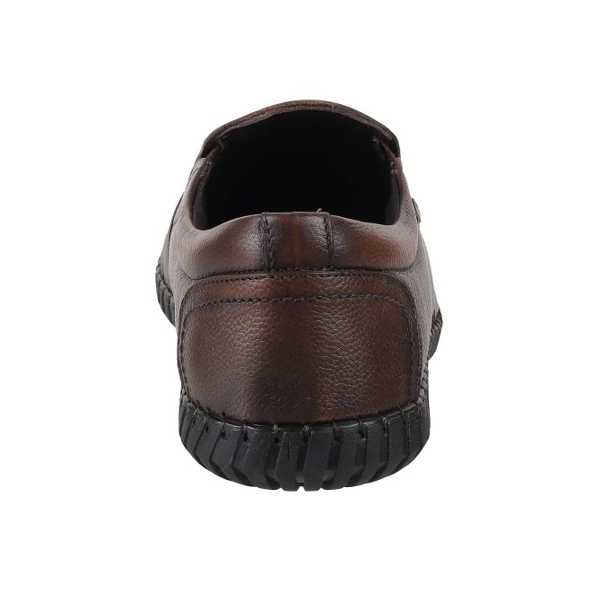 Mochi Men Brown Formal Moccasin (SKU: 71-8657-12-40)