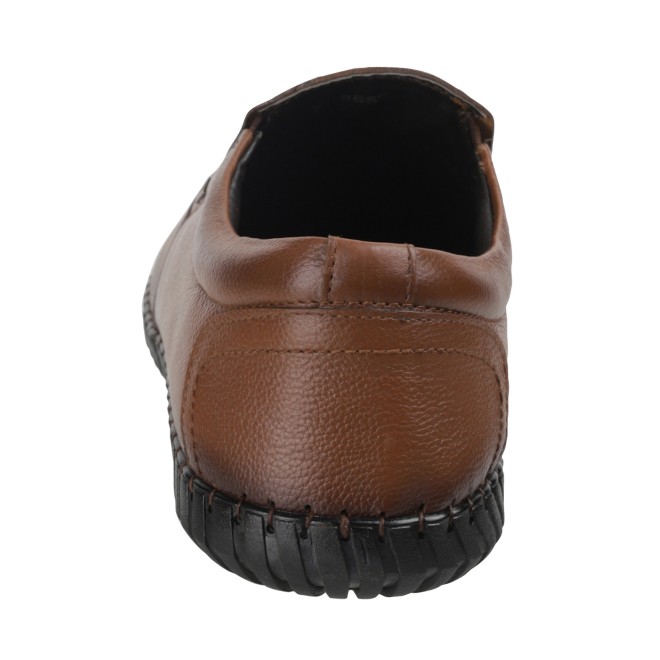 Mochi Men Tan Formal Moccasin (SKU: 71-8657-23-41)