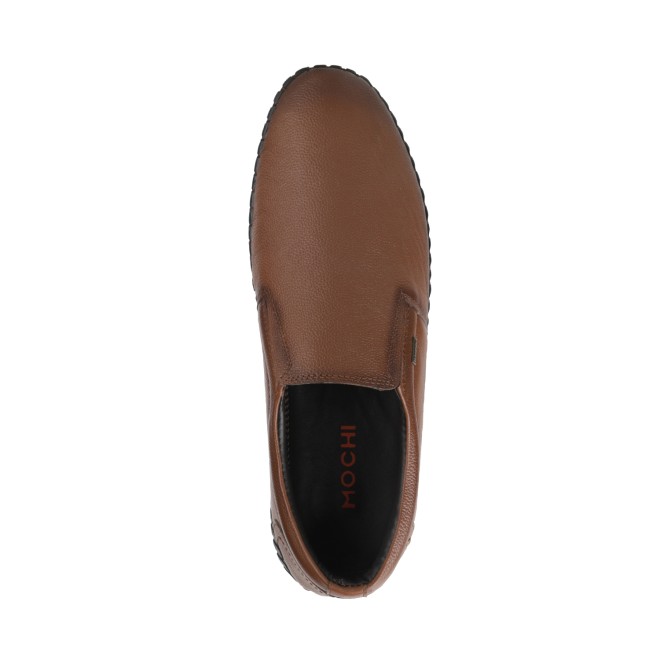 Mochi Men Tan Formal Moccasin (SKU: 71-8657-23-41)