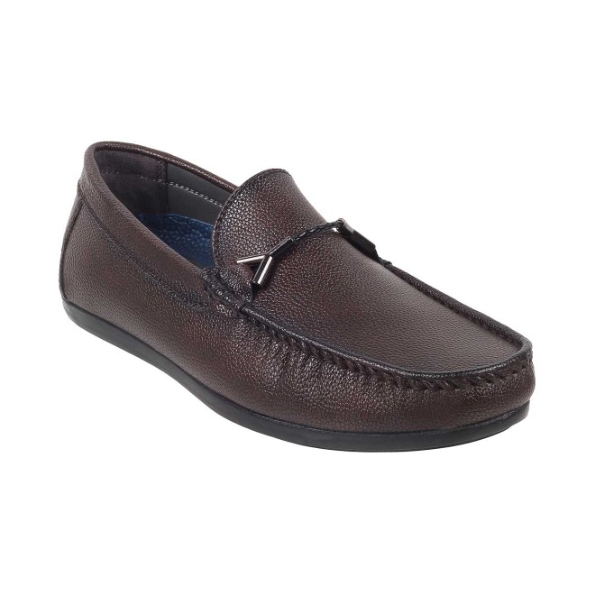 Mochi Men Brown Casual Loafers (SKU: 71-8696-12-40)