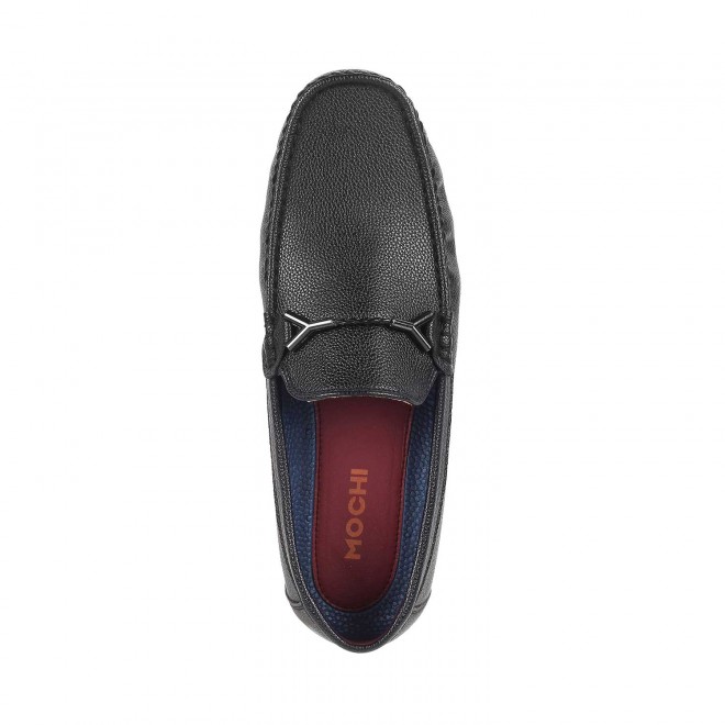 Mochi Men Black Casual Loafers (SKU: 71-8696-11-40)