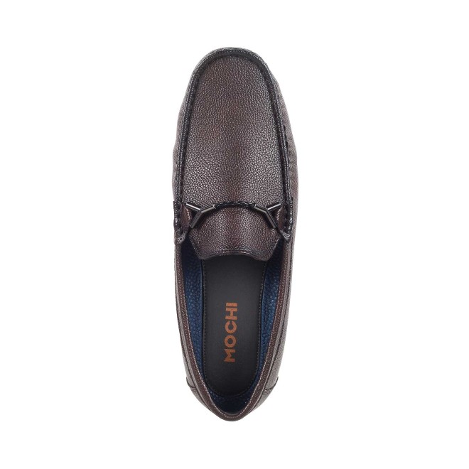 Mochi Men Brown Casual Loafers (SKU: 71-8696-12-40)