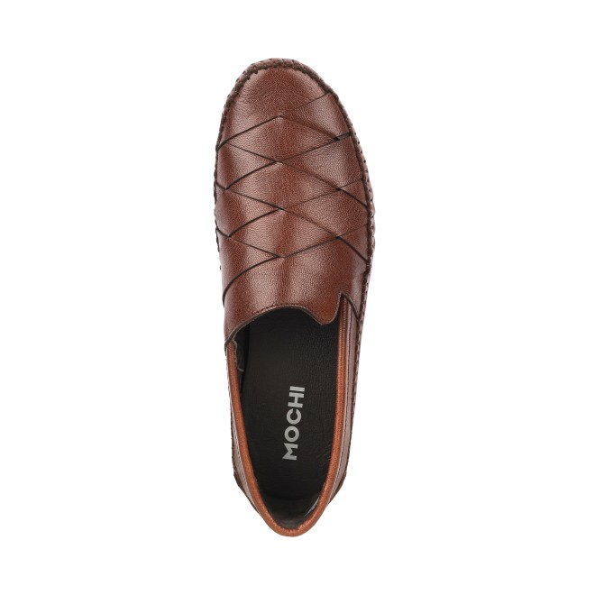 Mochi Men Tan Casual Loafers (SKU: 71-8710-23-40)