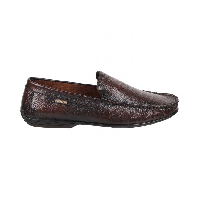 Mochi Men Brown Casual Loafers (SKU: 71-8753-12-40)