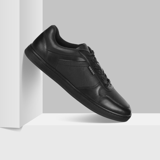 Mochi Men Black Casual Sneakers