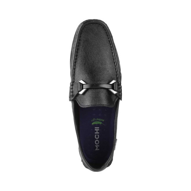 Mochi Men Black Casual Loafers (SKU: 71-9040-11-40)