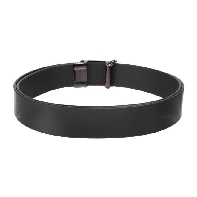 Mochi Men Black Mens Belts Pin Buckle (SKU: 73-100-11-36)