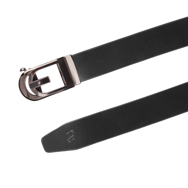 Mochi Men Black Mens Belts Pin Buckle (SKU: 73-100-11-36)