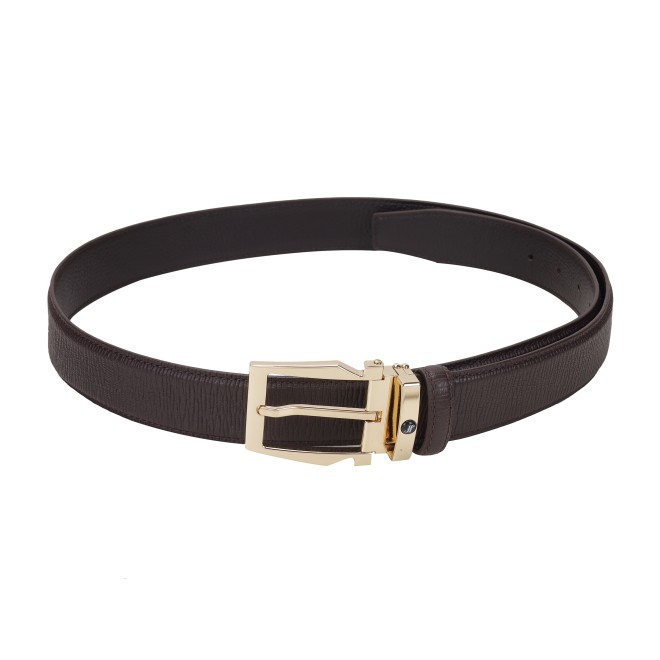 Mochi Men Brown Mens Belts Pin Buckle