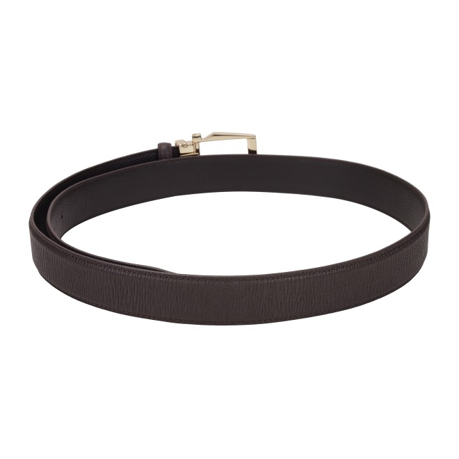 Mochi Men Brown Mens Belts Pin Buckle (SKU: 73-120-12-36)