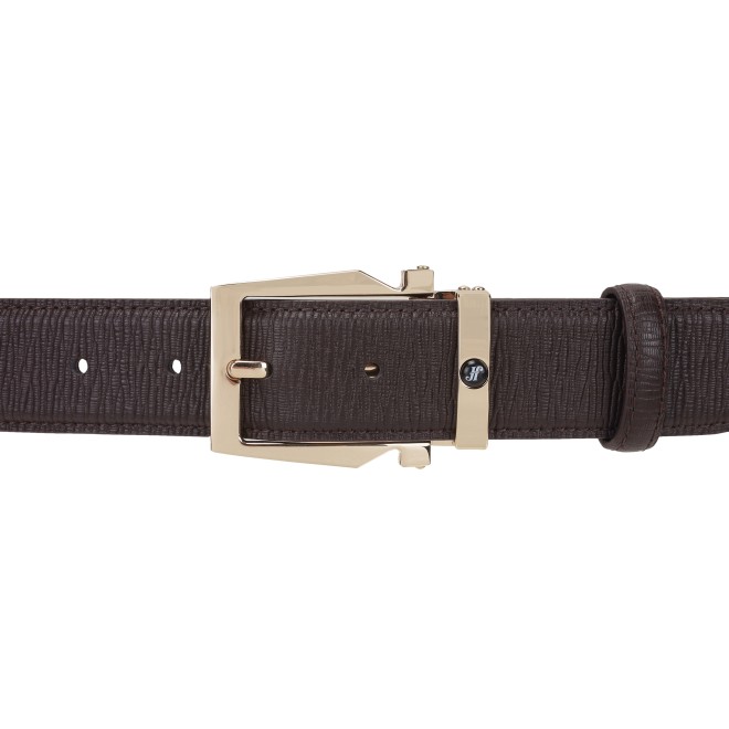 Mochi Men Brown Mens Belts Pin Buckle (SKU: 73-120-12-36)