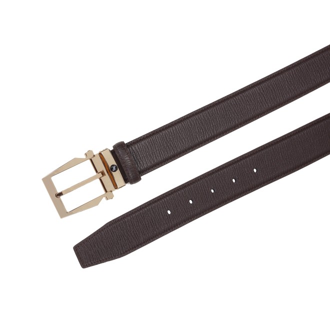 Mochi Men Brown Mens Belts Pin Buckle (SKU: 73-120-12-36)