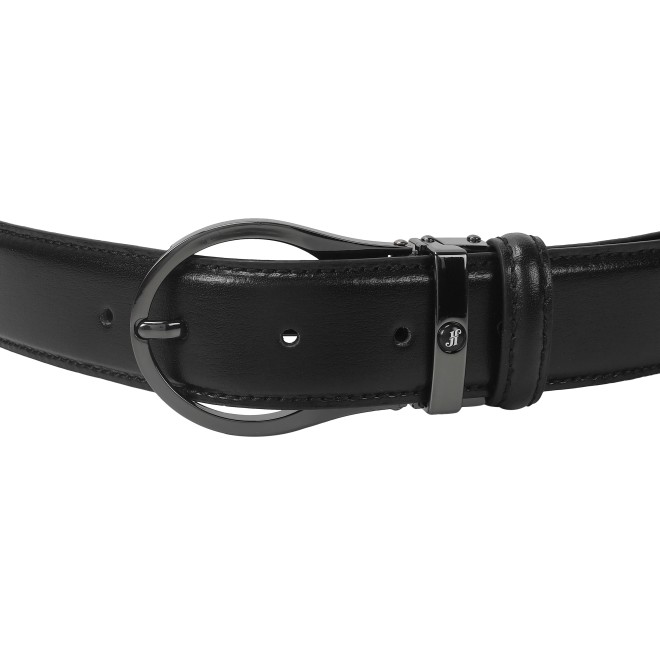 Mochi Men Black Mens Belts Pin Buckle (SKU: 73-121-11-36)