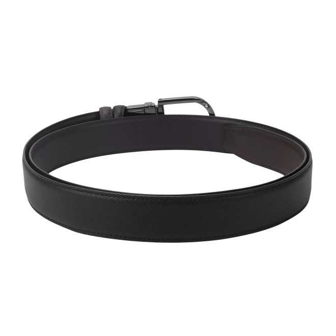 Mochi Men Black Mens Belts Pin Buckle (SKU: 73-122-11-36)