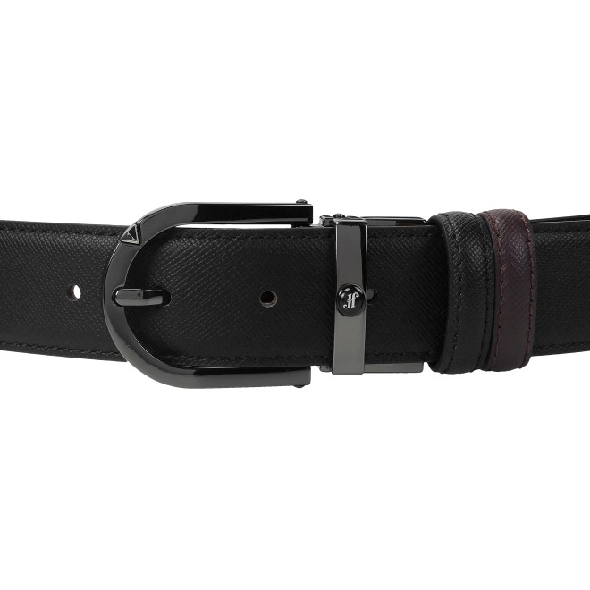 Mochi Men Black Mens Belts Pin Buckle (SKU: 73-122-11-36)