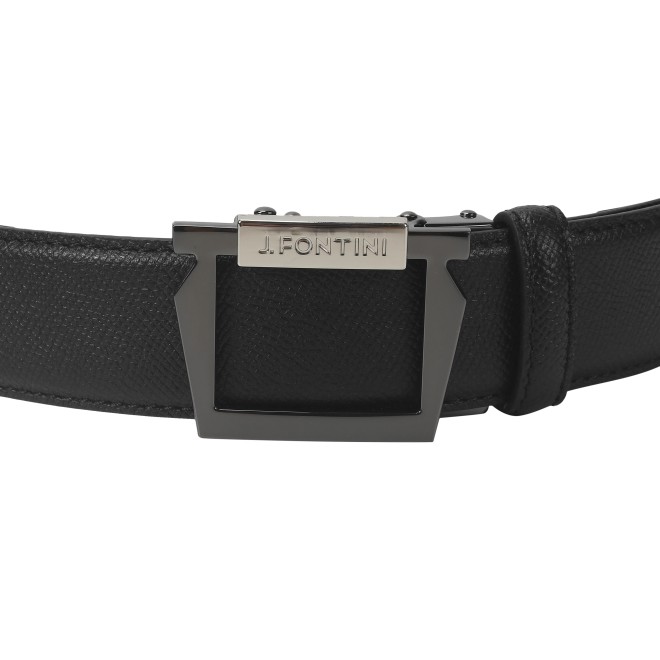 Mochi Men Black Mens Belts Pin Buckle (SKU: 73-123-11-36)