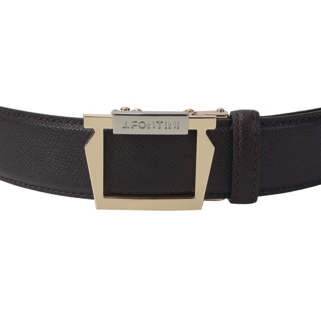 Mochi Men Brown Mens Belts Pin Buckle (SKU: 73-123-12-36)