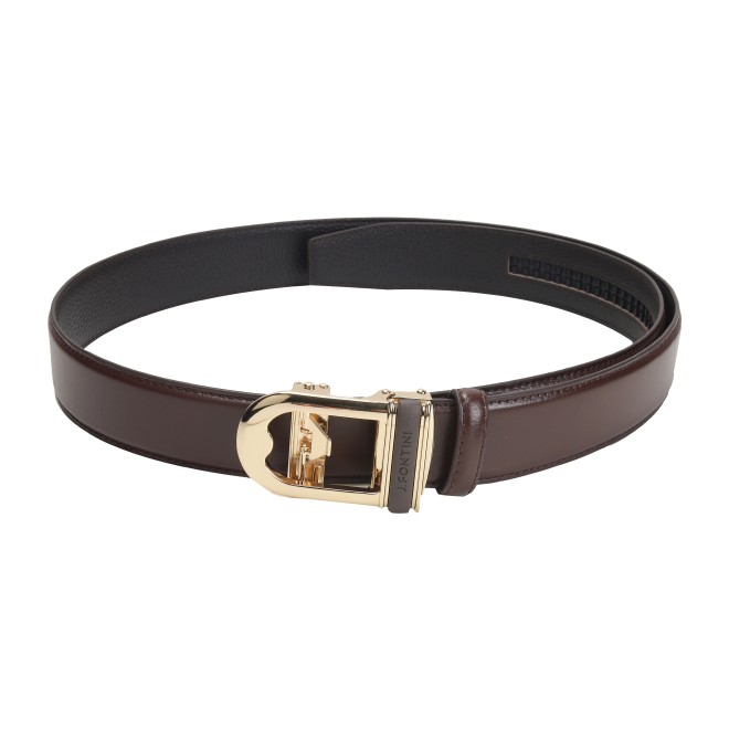 Mochi Men Brown Mens Belts Autolock