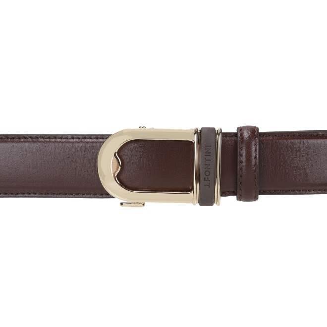 Mochi Men Brown Mens Belts Autolock (SKU: 73-124-12-36)