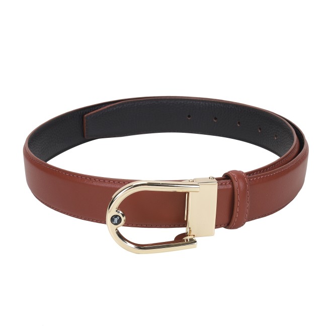Mochi Men Brown Mens Belts Pin Buckle