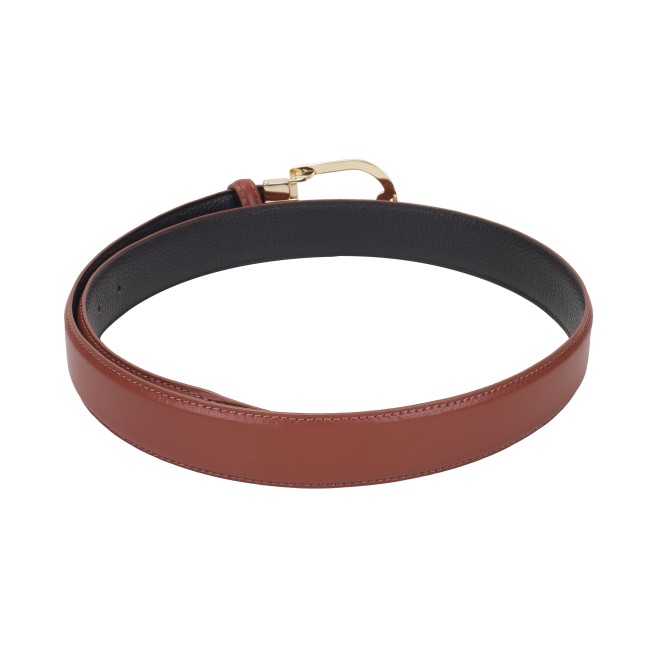 Mochi Men Brown Mens Belts Pin Buckle (SKU: 73-125-12-36)