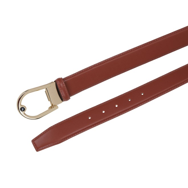 Mochi Men Brown Mens Belts Pin Buckle (SKU: 73-125-12-36)