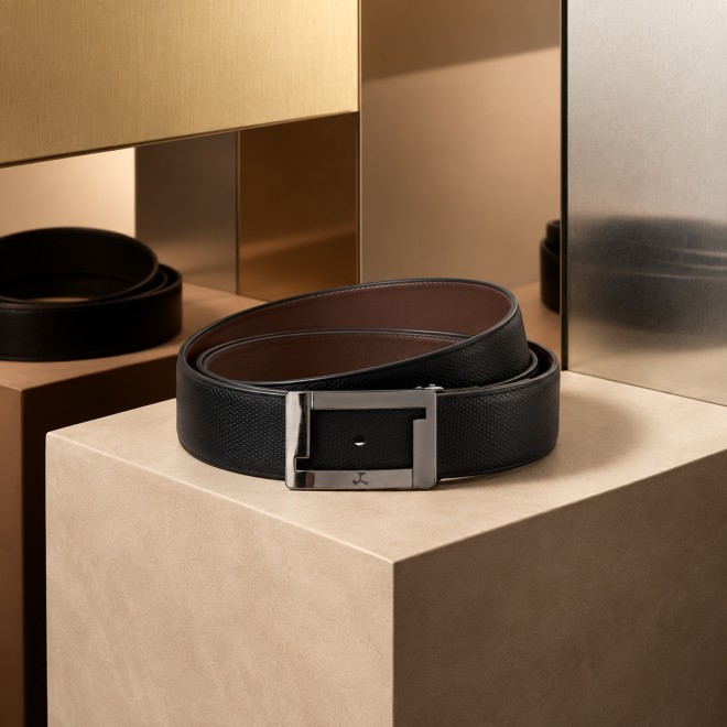 Mochi Men Black-brown Belts (SKU: 73-194-42-36)
