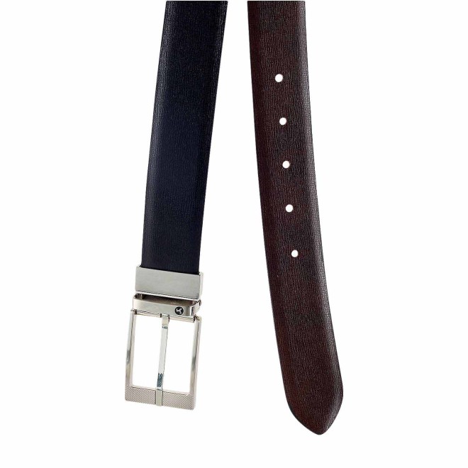 Mochi Men Black-Brown Belts Pin Buckle (SKU: 73-2076-42-44)