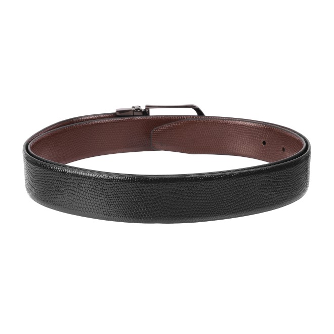 Mochi Men Black-Brown Mens Belts Pin Buckle (SKU: 73-98-42-36)