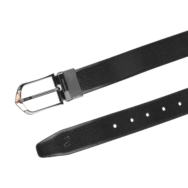 Mochi Men Black-Brown Mens Belts Pin Buckle (SKU: 73-98-42-36)