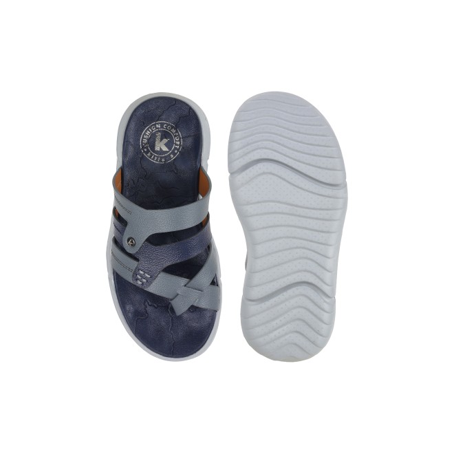 Kittens Boys Blue-navy Casual Slippers (SKU: 74-374-17-33)