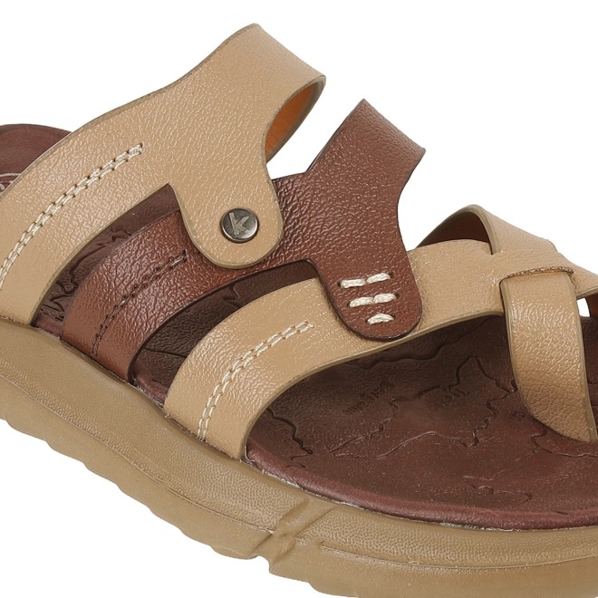 Kittens Boys Brown Casual Slippers (SKU: 74-374-12-33)