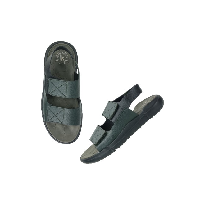 Kittens Boys Olive Casual Sandals (SKU: 74-396-49-32)