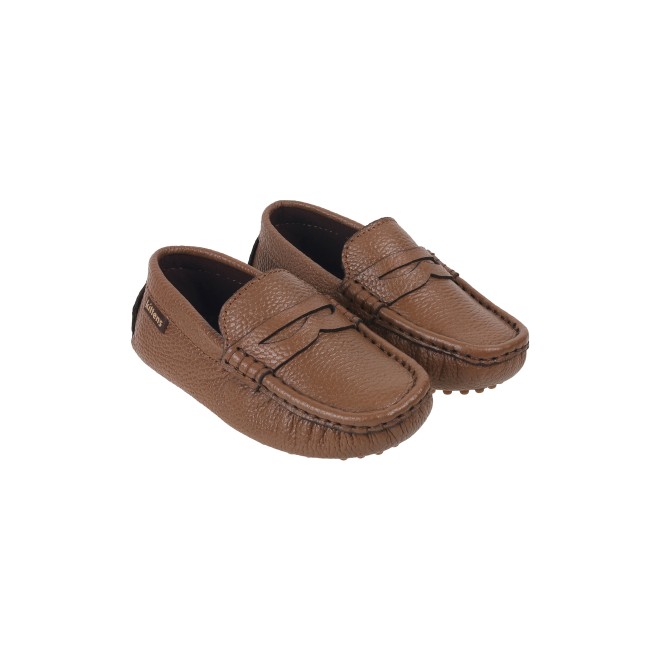 Kittens Boys Tan Casual Loafers (SKU: 74-4635-23-25)