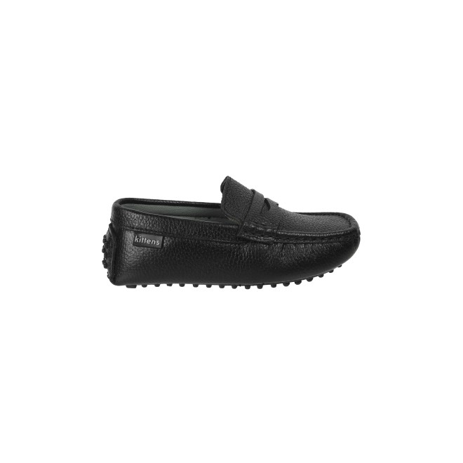 Kittens Boys Black Casual Loafers (SKU: 74-4635-11-25)